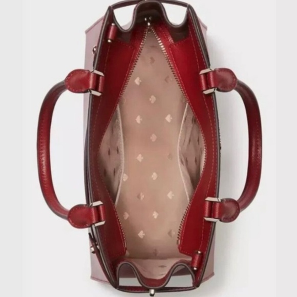 Kate Spade Staci Medium Satchel in Red Curran - Picture 5 of 8